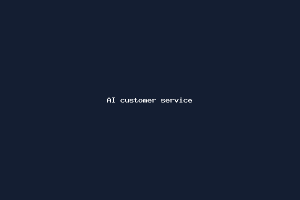 AI customer service