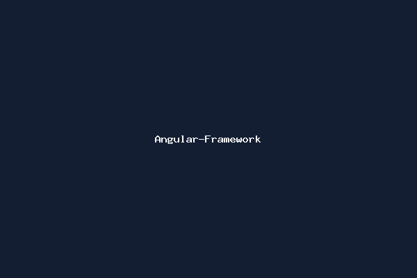 Angular-Framework
