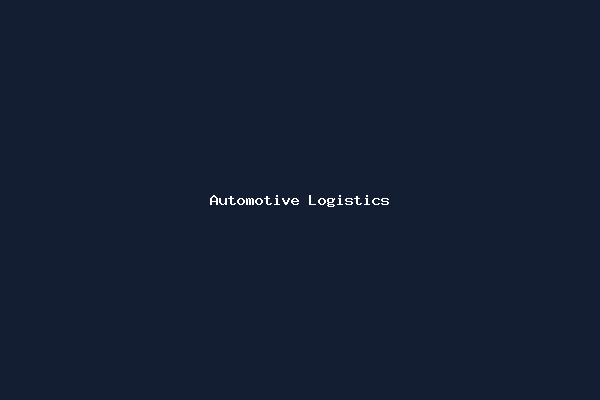 Automotive Logistics