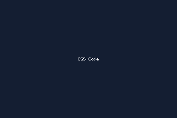 CSS-Code