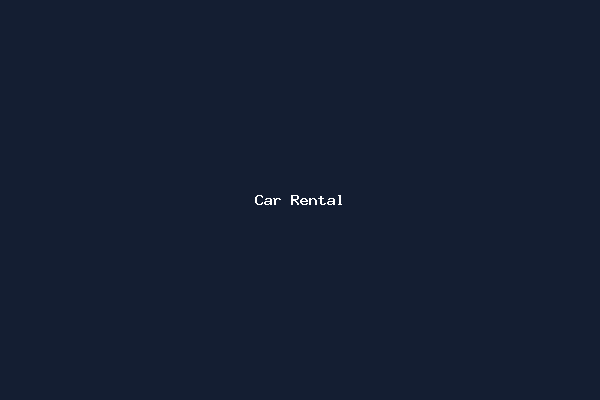 Car Rental
