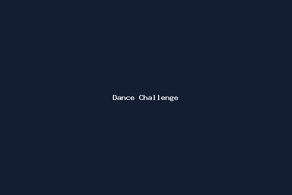 Dance Challenge