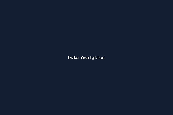 Data Analytics