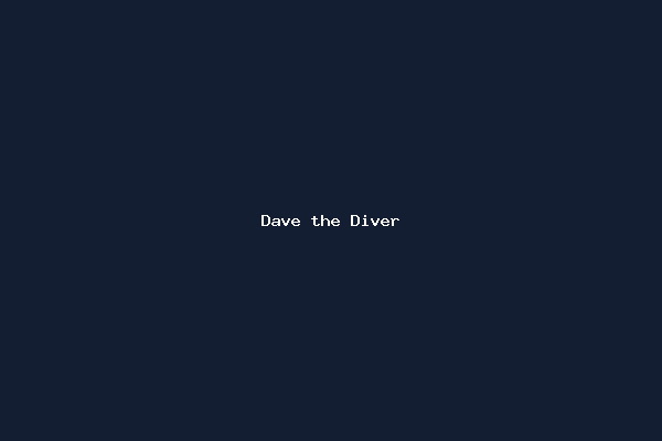 Dave the Diver