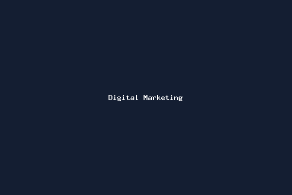 Digital Marketing
