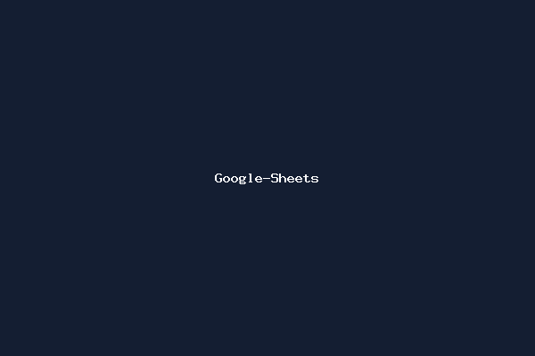 Google-Sheets
