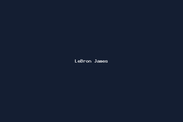 LeBron James