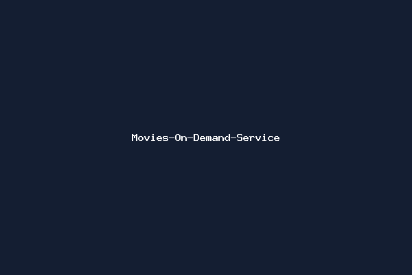 Movies-On-Demand-Service