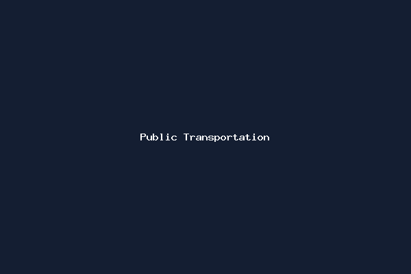 Public Transportation