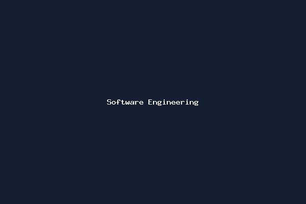 Software Engineering