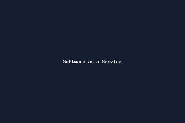 Software as a Service