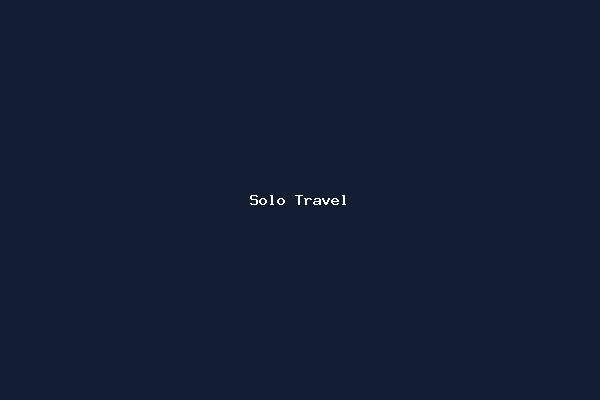 Solo Travel
