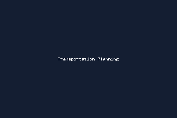 Transportation Planning