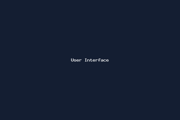User Interface