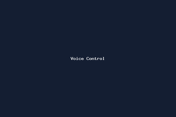 Voice Control
