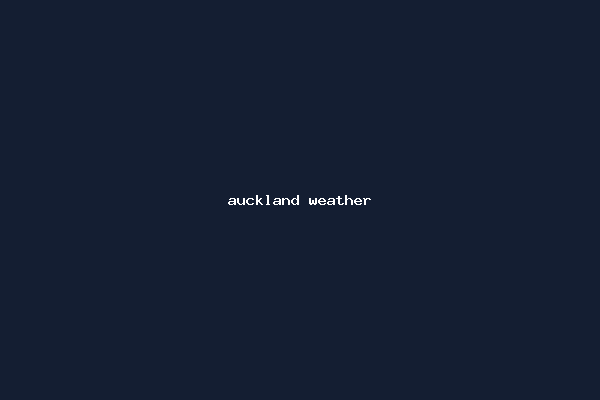 auckland weather