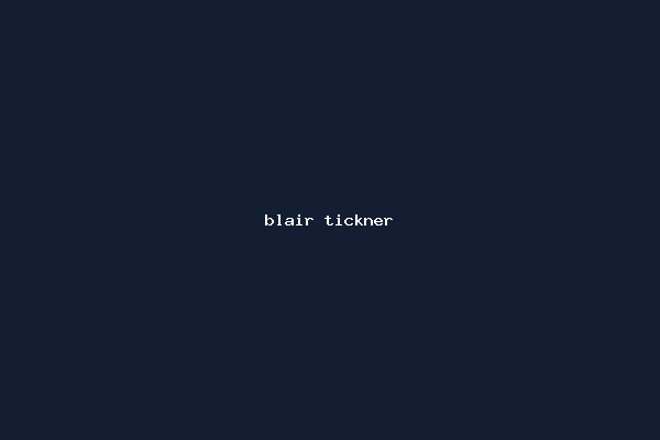 blair tickner