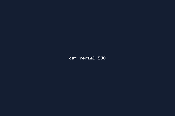car rental SJC