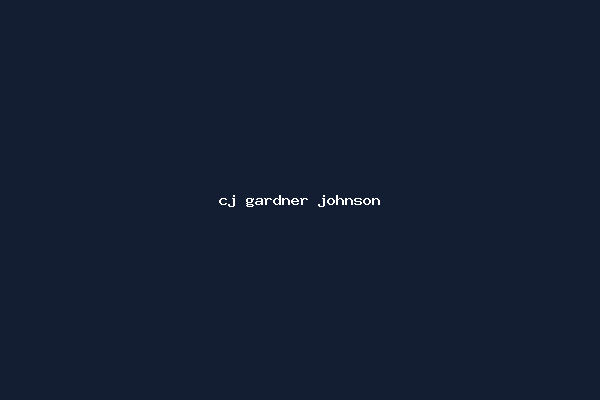 cj gardner johnson