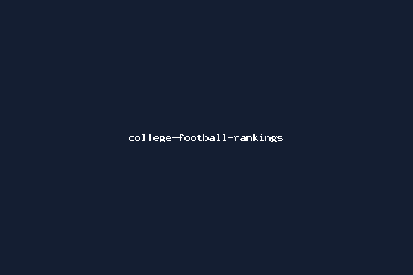college-football-rankings