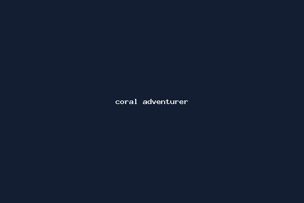 coral adventurer