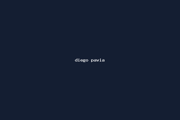 diego pavia