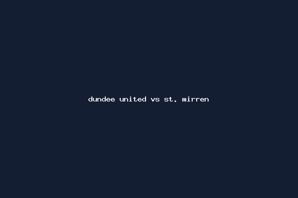 dundee united vs st. mirren