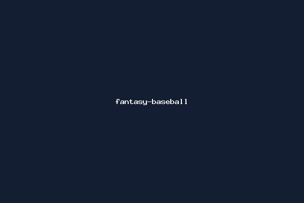 fantasy-baseball