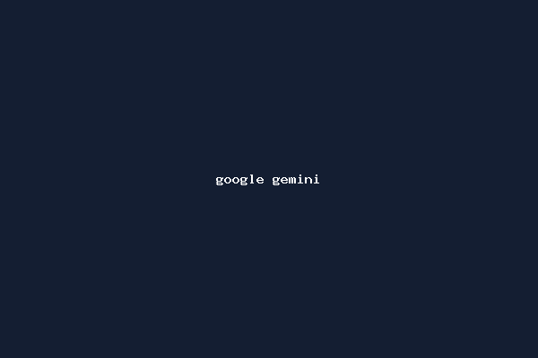 google gemini