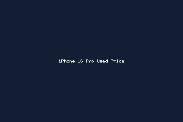 iPhone-16-Pro-Used-Price