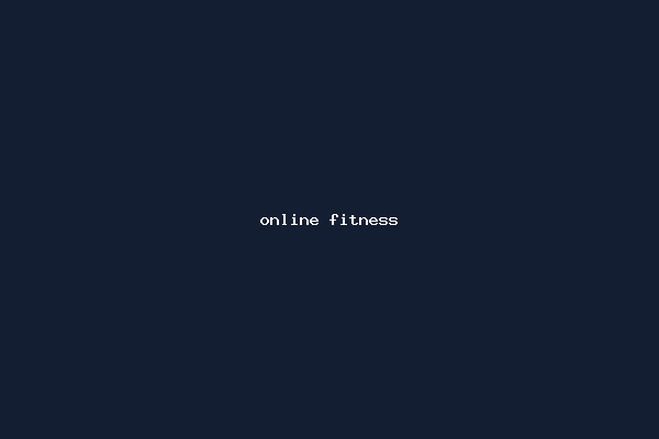 online fitness