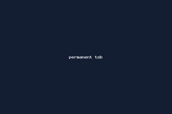 permanent tsb