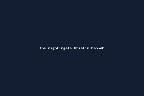 the-nightingale-kristin-hannah