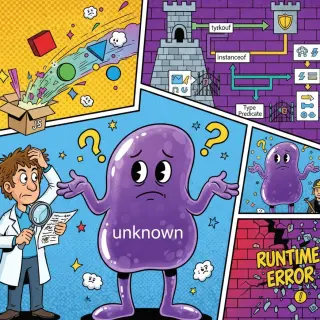 TypeScript code: unknown Type